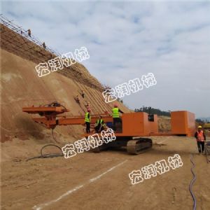 山體護坡鉆孔機，全液壓錨固鉆機現貨出售