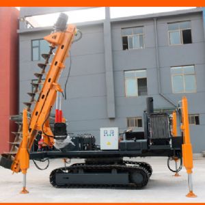 電動(dòng)款光伏打樁機